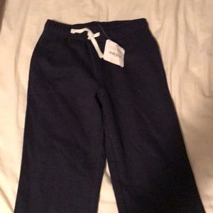 Boys Gymboree navy blue sweatpants size 5-6 new